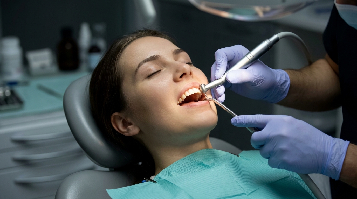 Modern dental treatment room for root canal procedures at DNTL Smiles Northwood